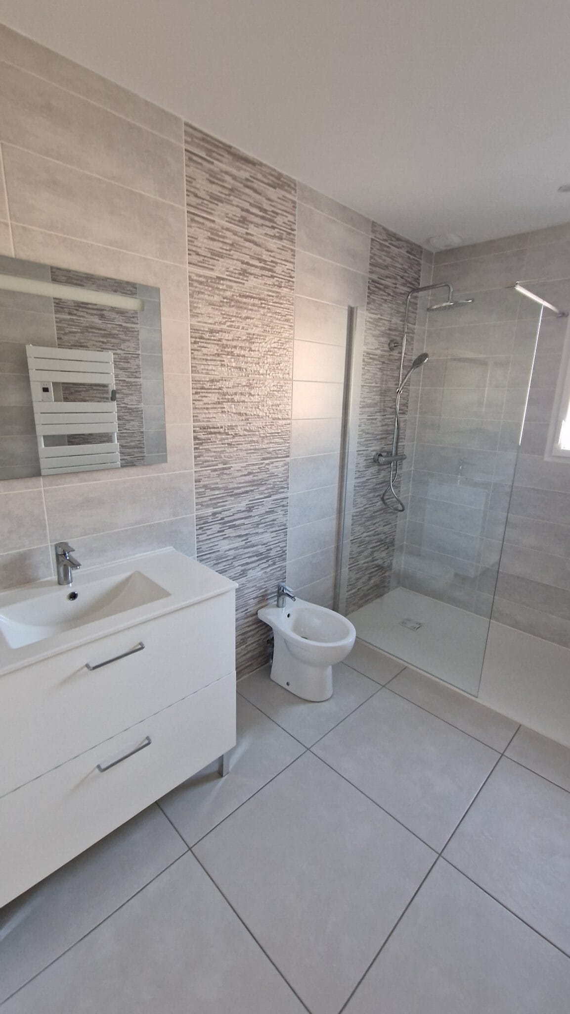 Construction maison Téthieu (Grand Dax) - Maison Landes Habitat Salle de bain maison Téthieu Grand Dax